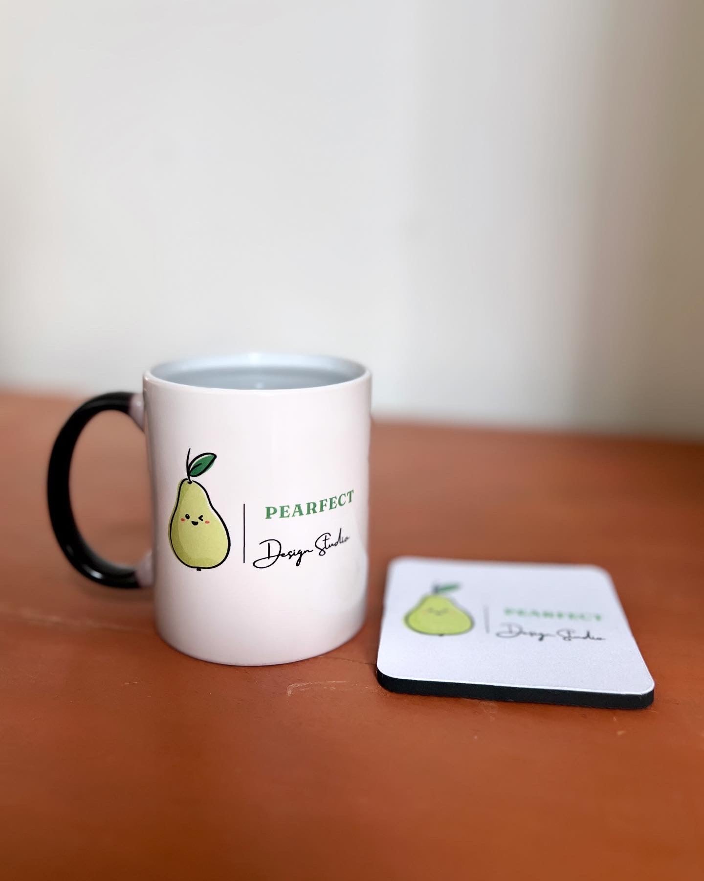 Pearfect Personalized Coaster for mug and everything