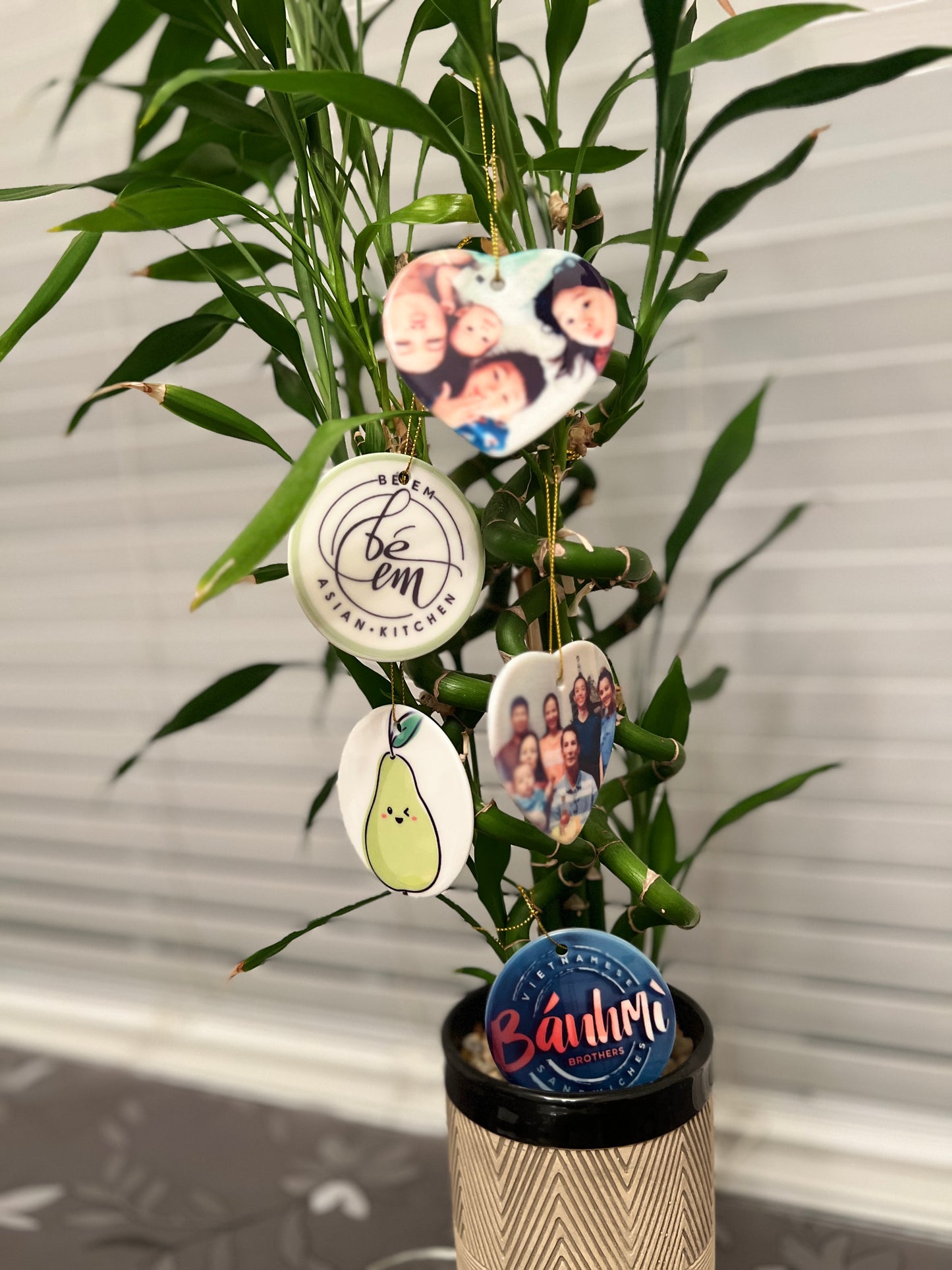 Personalized Ceramic Ornaments Pearfect Picture