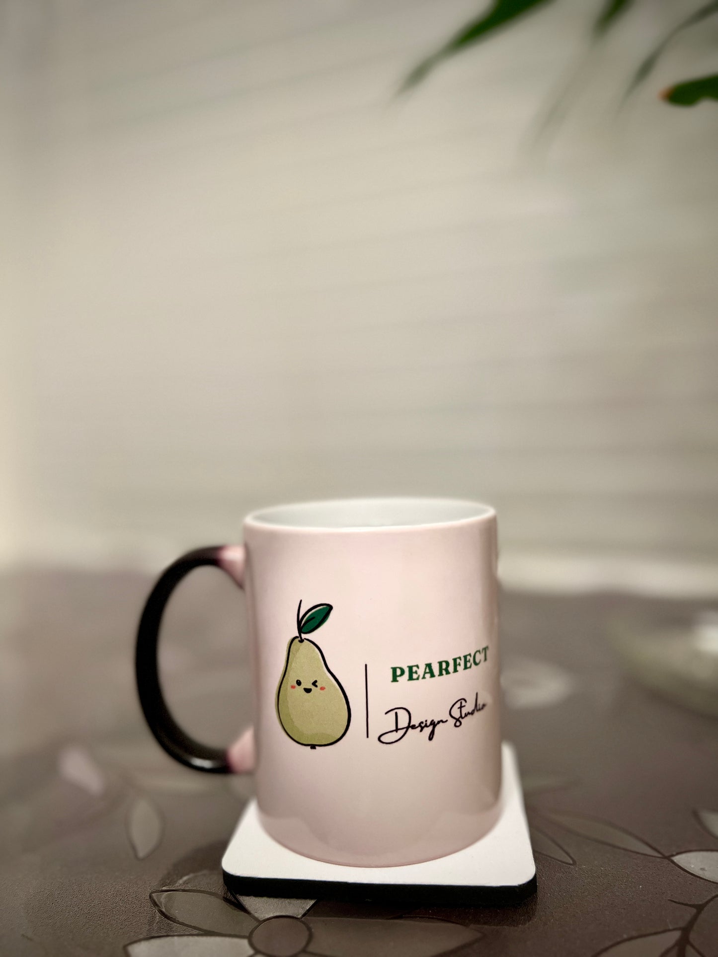 Pearfect Personalized Coaster for mug and everything