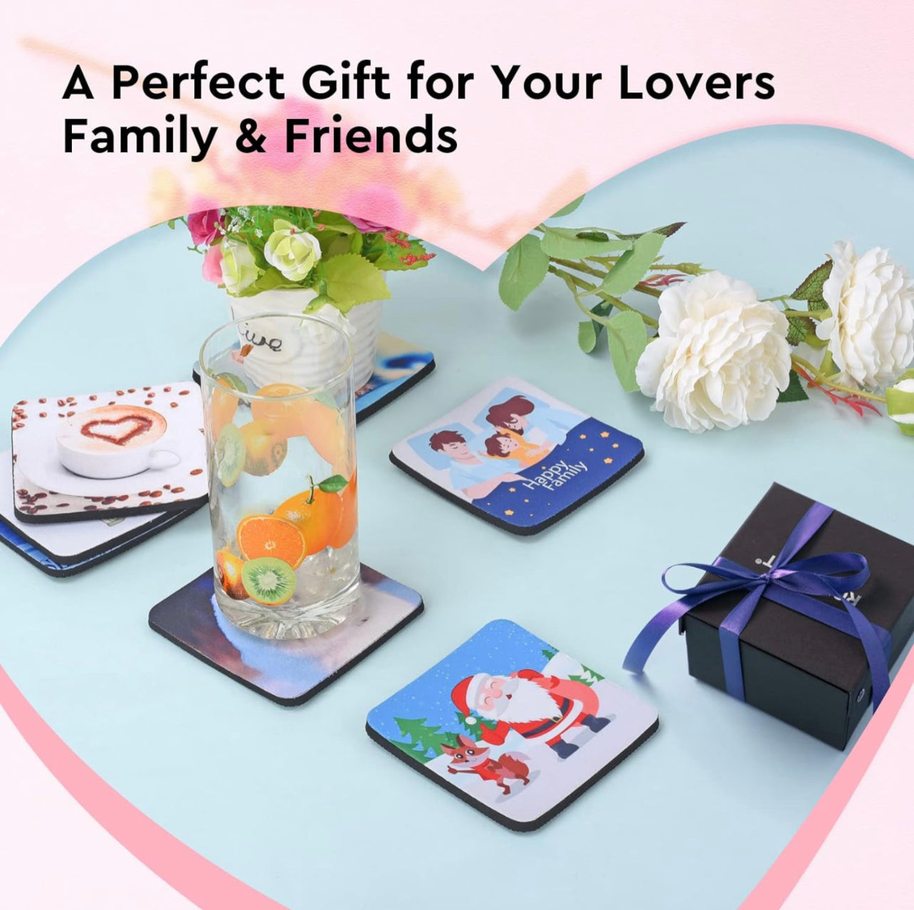 Pearfect Personalized Coaster for mug and everything